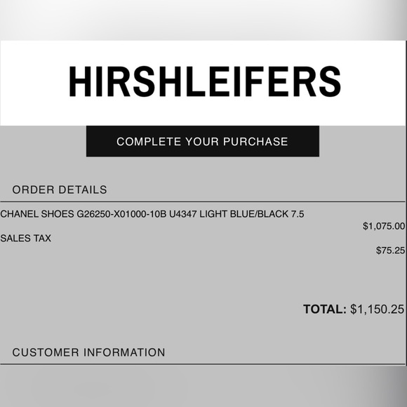 CHANEL Light Blue Black Toe Ballerina Flats Lambskin 38 Brand New in Box - Picture 14 of 14